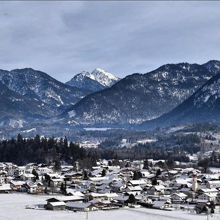 Panoramablick Appartement Breitenwang Buitenkant foto