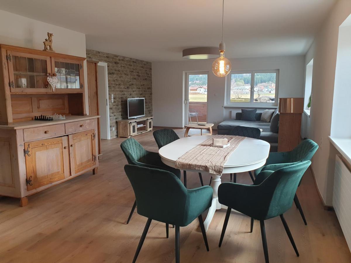 Panoramablick Appartement Breitenwang Buitenkant foto