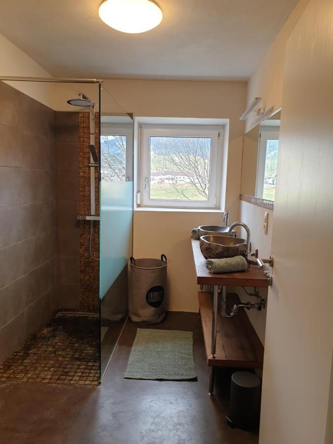 Panoramablick Appartement Breitenwang Buitenkant foto