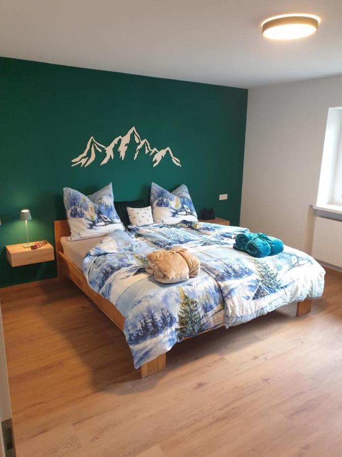 Panoramablick Appartement Breitenwang Buitenkant foto