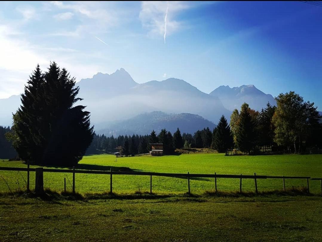 Panoramablick Appartement Breitenwang Buitenkant foto
