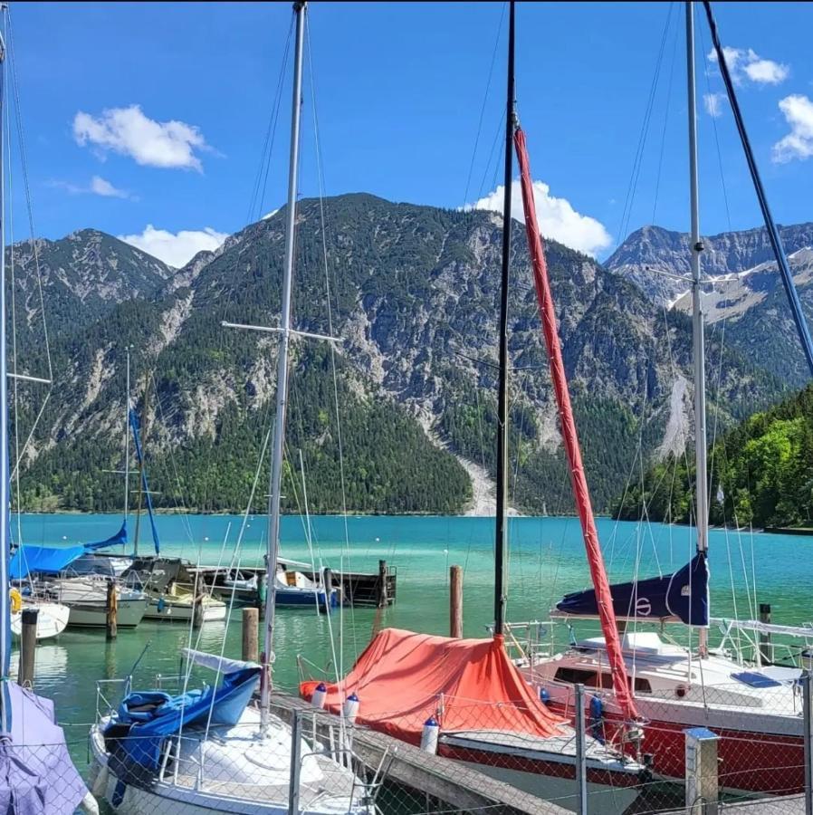 Panoramablick Appartement Breitenwang Buitenkant foto