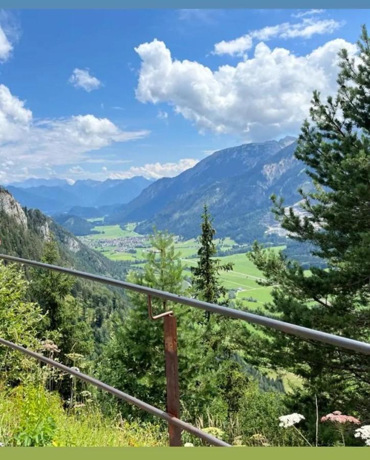 Panoramablick Appartement Breitenwang Buitenkant foto
