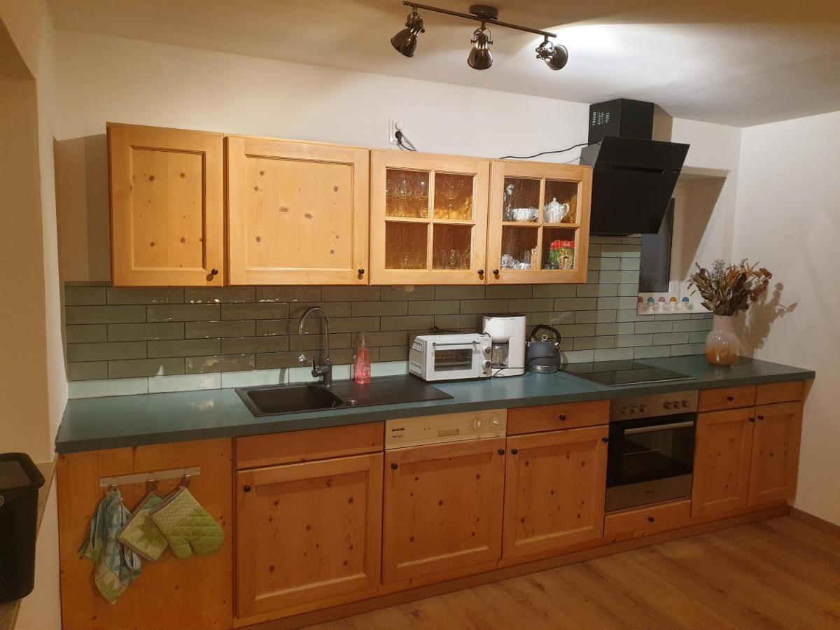 Panoramablick Appartement Breitenwang Buitenkant foto